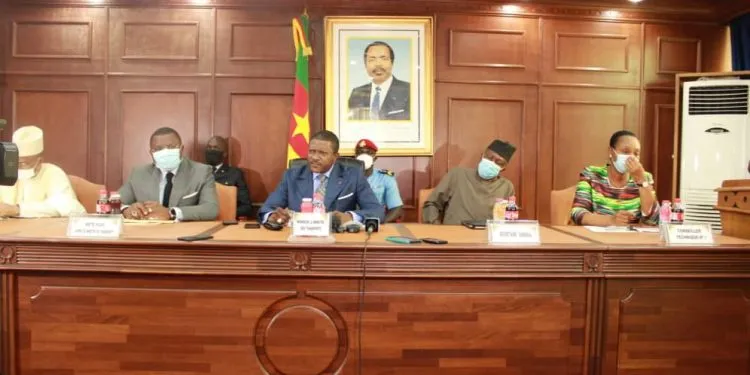 NGALLE BIBEHE Jean Ernest Massena Ministre des Transports du Cameroun.