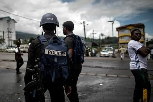Forces de police au Cameroun