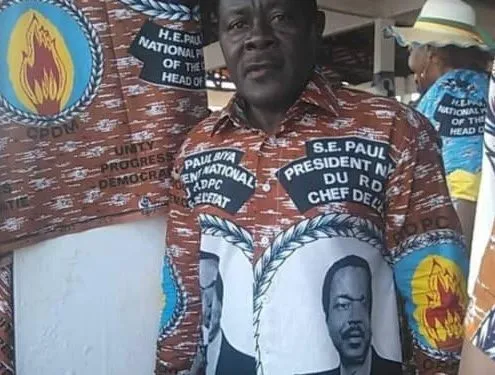 Le Senateur Bernard Amougou