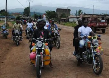 Motos Taxis A Bafoussam