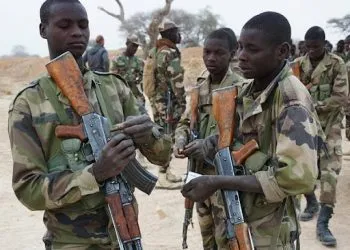 Des soldats de l'armée nigérienne