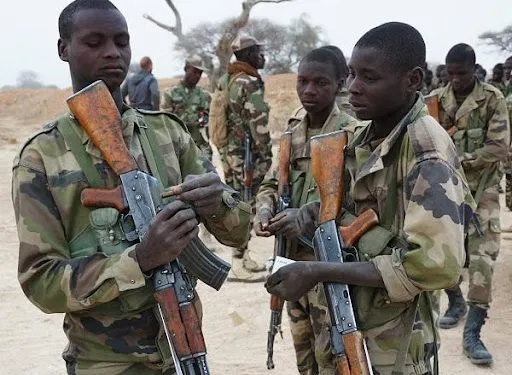 Des soldats de l'armée nigérienne