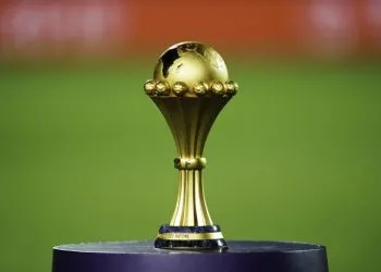 Illustration African Cup of Nations trophy during the 2019 Africa Cup of Nations final soccer match between Senegal and Algeria at the Cairo International Stadium on 19th July 2019'hoto : Ulrik Pedersen / Icon Sport