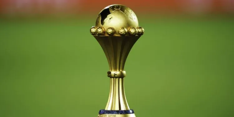 Illustration African Cup of Nations trophy during the 2019 Africa Cup of Nations final soccer match between Senegal and Algeria at the Cairo International Stadium on 19th July 2019'hoto : Ulrik Pedersen / Icon Sport