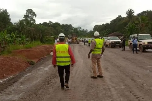 2909 15288 Livraison De La Route Kribi Grand Zambi Dans Le Sud Du Cameroun Annoncee Pour Mars 2021 L