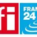 Logos de RFI et France 24