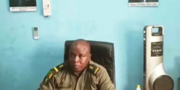 Policier A Lextreme Nord Cameroun