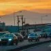 Rues de Douala au crépuscule - Crédit photo : Ada Mbita.
