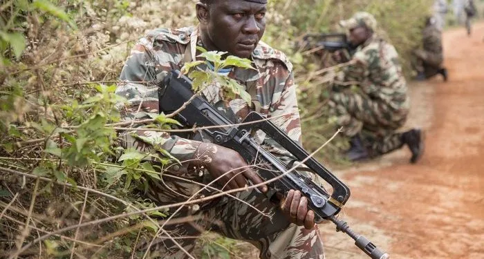 Cameroon Soldier