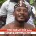 Chief of Bwassa village in the South West Region, cum soldiers, Moja Moja