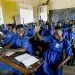 Girls Raise Their Hands In Response To The Question