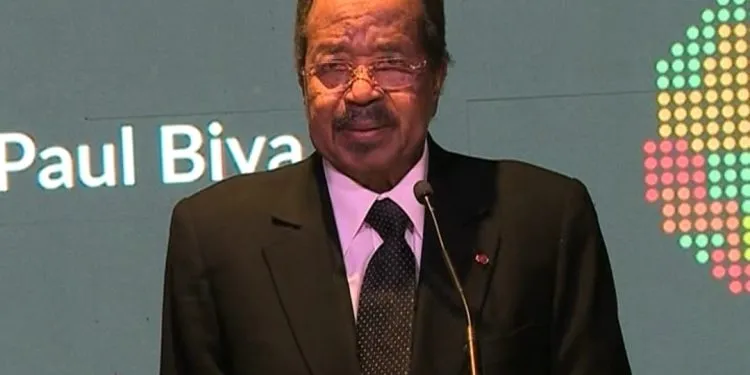 President Paul Biya at the US-Africa Summit in Washington DC