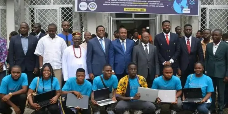 Univeristy of Buea Students Receive ICT Equipment
