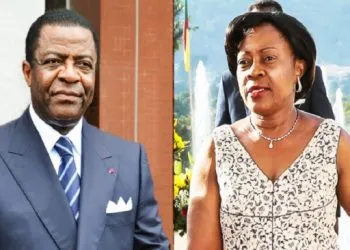 Disgraced Mebe Ngoo And Wife