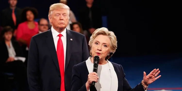 Donald Trump and Hillary Clinton