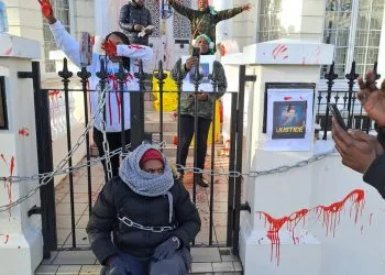Activists protest Murder of Martinez Zogo in London