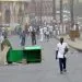 A picture taken on February 25, 2008 in the Akwa district of Douala, after residents had begun raiding shops owned by Chinese traders. Two people were shot dead and at least one was seriously injured in Cameroon's economic capital Douala today when a road transporters' strike led to clashes with police, witnesses said. One witness said that two men were shot in the Bessengue district of the port city, and a Cameroonian journalist confirmed to AFP that the bodies were taken to the mortuary of Douala's Laquentinie Hospital.  The strikers were protesting at a rise in fuel prices and those of several basic products, but Douala is also a stronghold of the opposition to President Paul Biya, who has been in power since 1982.