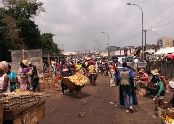 Ambiance Du Marche Du Mfoundi
