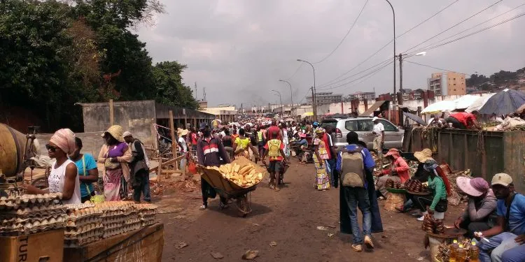 Ambiance Du Marche Du Mfoundi