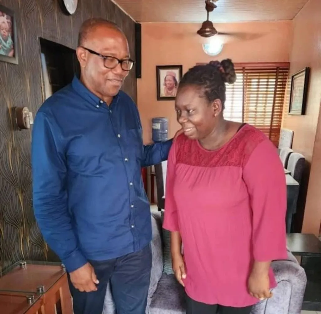 Peter Obi And Jennifer