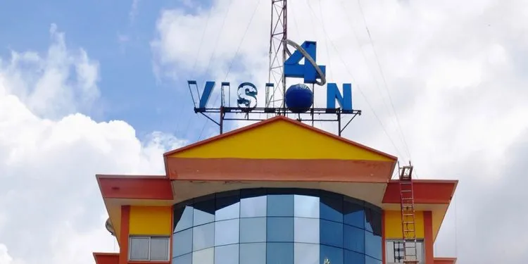 Le siège de Vision 4 TV à Yaoundé
