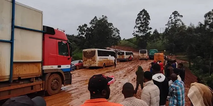 Bad road Santa Bamenda