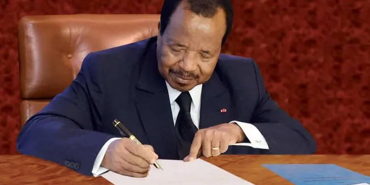 President Paul Biya of Cameroon