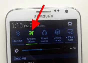 Airplane mode Cameroon