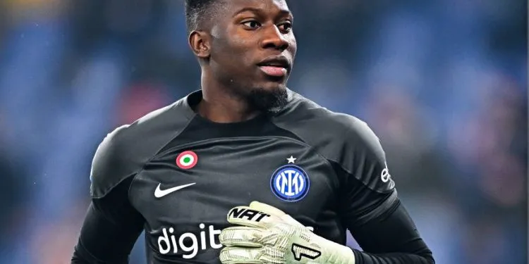 André Onana of Inter Milan sets his eyes on the Champions League Title