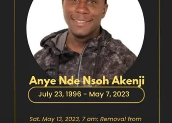 Anye Nde Nsoh Funeral Programme