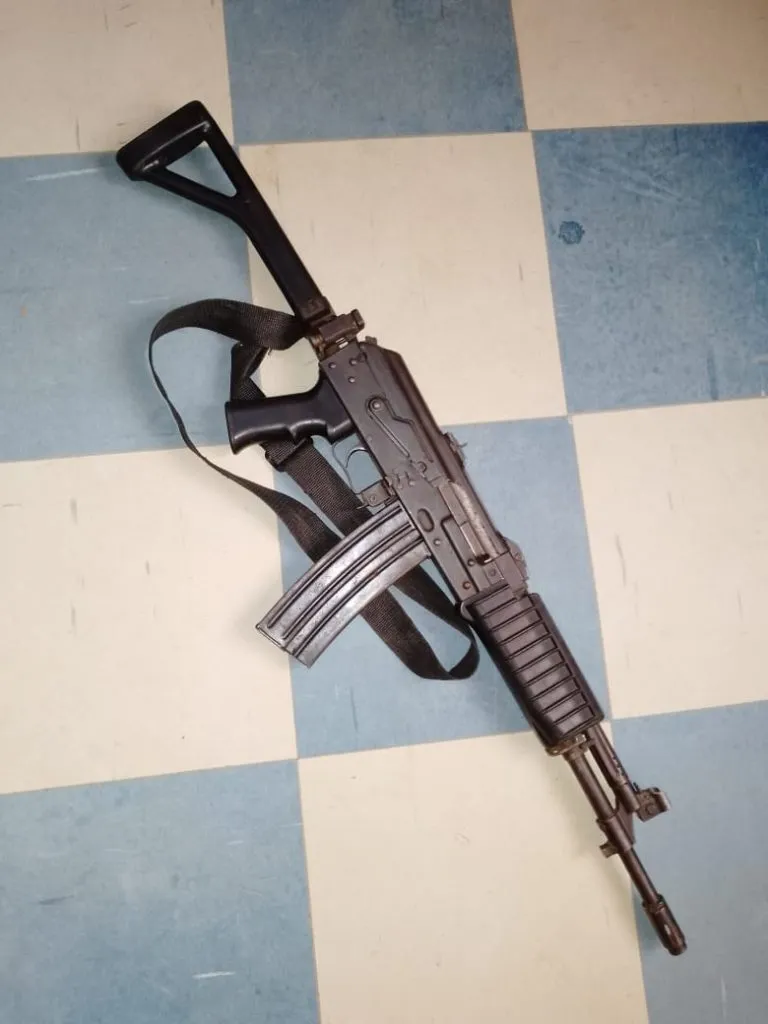 Corporal Ngono Jean Gaitan Rifle