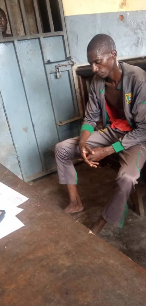 Corporal Ngono Jean Gaitan Caught For Attempted Robbery 1