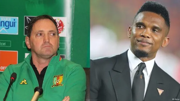Samuel Eto'o and António Conceição da Silva Oliveira