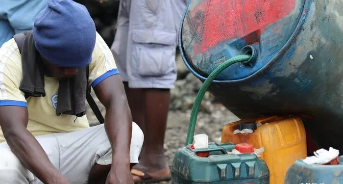 Illicit sale of fuel Cameroon