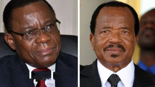 Maurice Kamto and Paul Biya of Cameroon
