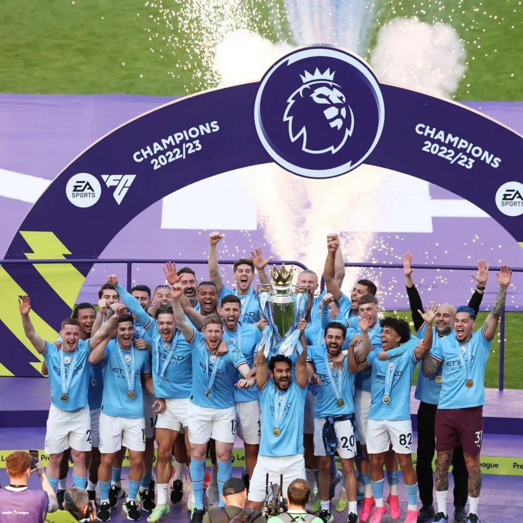 Manchester CityEnglish Premier League EPL Champions 2022/2023
