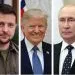 Trump, Putin and Zelensky
