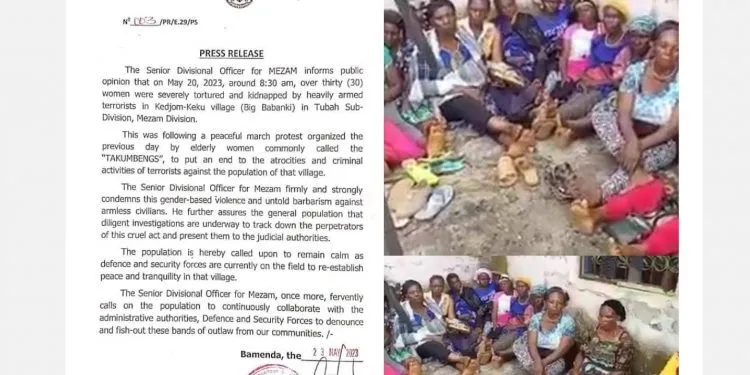 Separatists kidnap women in Big Babanki, SDO reacts