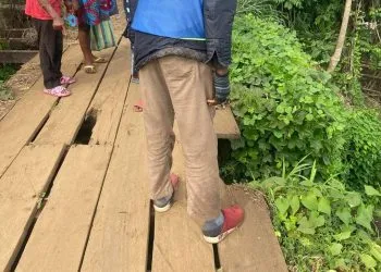 Tiko dilapitated bridge collapsed as people were passing