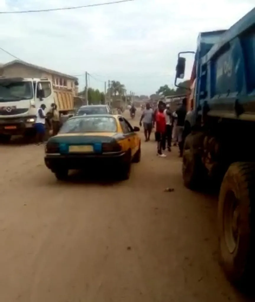 Truck Drivers Protest