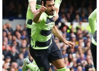 Man city Beat Everton 3-0