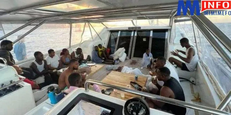 Cameroonian asylum seekers on hunger strike