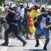 Archive Image - BAS Protesters target Cameroon President Paul Biya in Paris