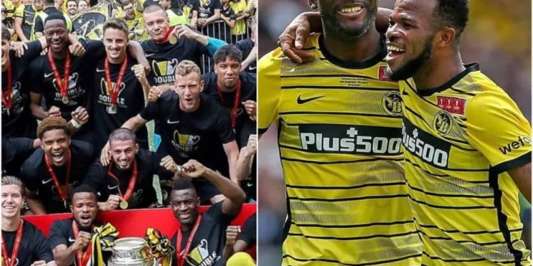 Jean-Pierre Nsame help BSC Young Boys win the Swiss Cup