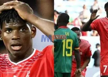 Breel Embolo scored against Cameroon in the last world Cup -