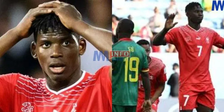 Breel Embolo scored against Cameroon in the last world Cup -