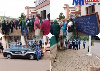 Protesting healthcare personel arrested in Yaounde