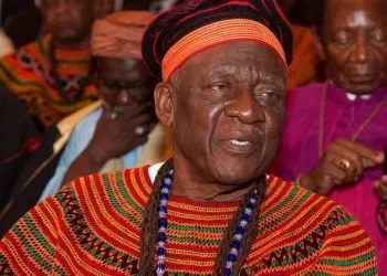 Chairman of the Social Democratic Front SDF party Cameroon Ni John Fru Ndi