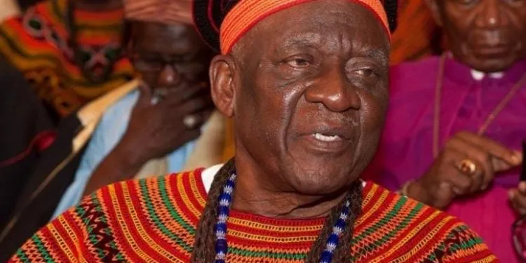 Chairman of the Social Democratic Front SDF party Cameroon Ni John Fru Ndi