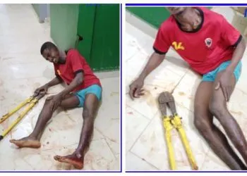 Man steals at gendarmerie brigade
